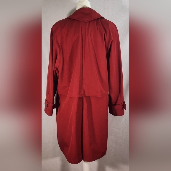 London Fog Trench Coat With Removable Linner Womens 40R - Picture 4 of 16